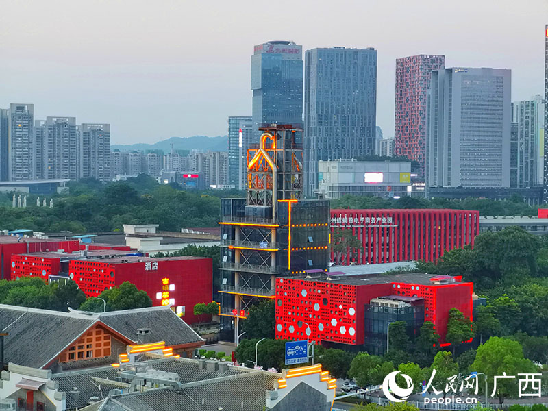 柳州工业博物馆一角。人民网 付华周摄