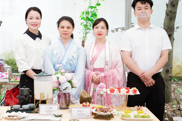 药膳展示。