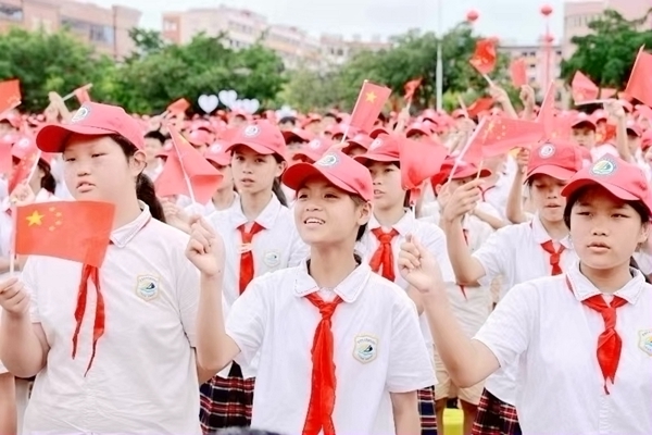 庆典活动现场。张庆杰摄