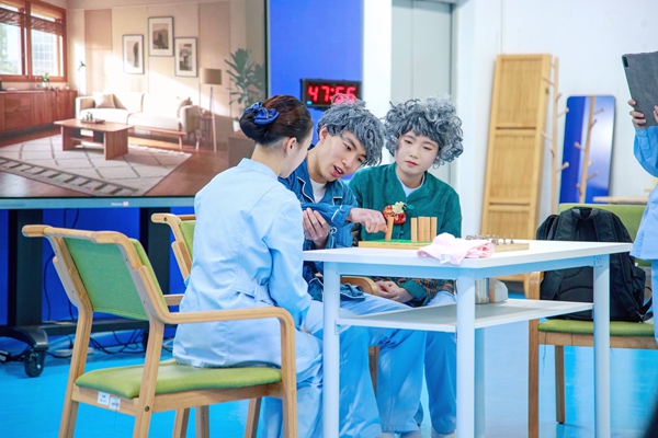康复治疗技术赛项比赛现场。樊金满摄